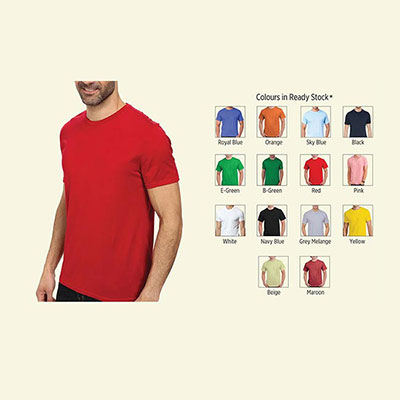 Select - T-Shirts
Regular Round Neck 100% Cotton