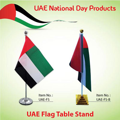 UAE Flag Table Stand