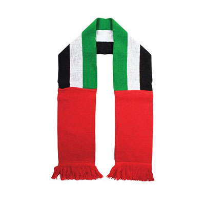 UAE Flag Woven Scarf SC-04