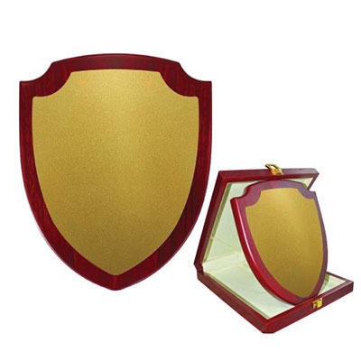 Wooden Plaque with Box Vertical Size